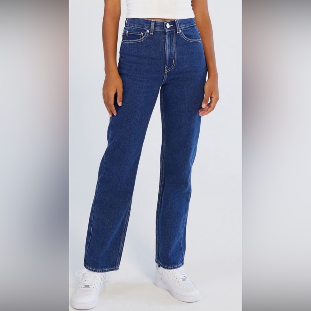 bdg dark wash cowboy jeans